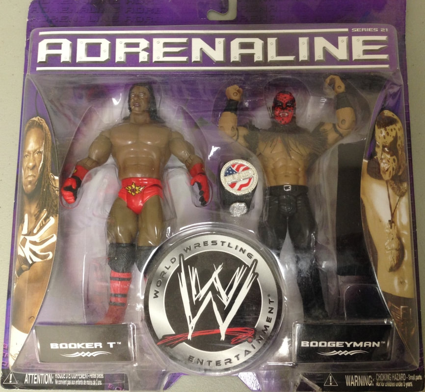 WWE adrenaline Wrestling action figure Orlando Jordan